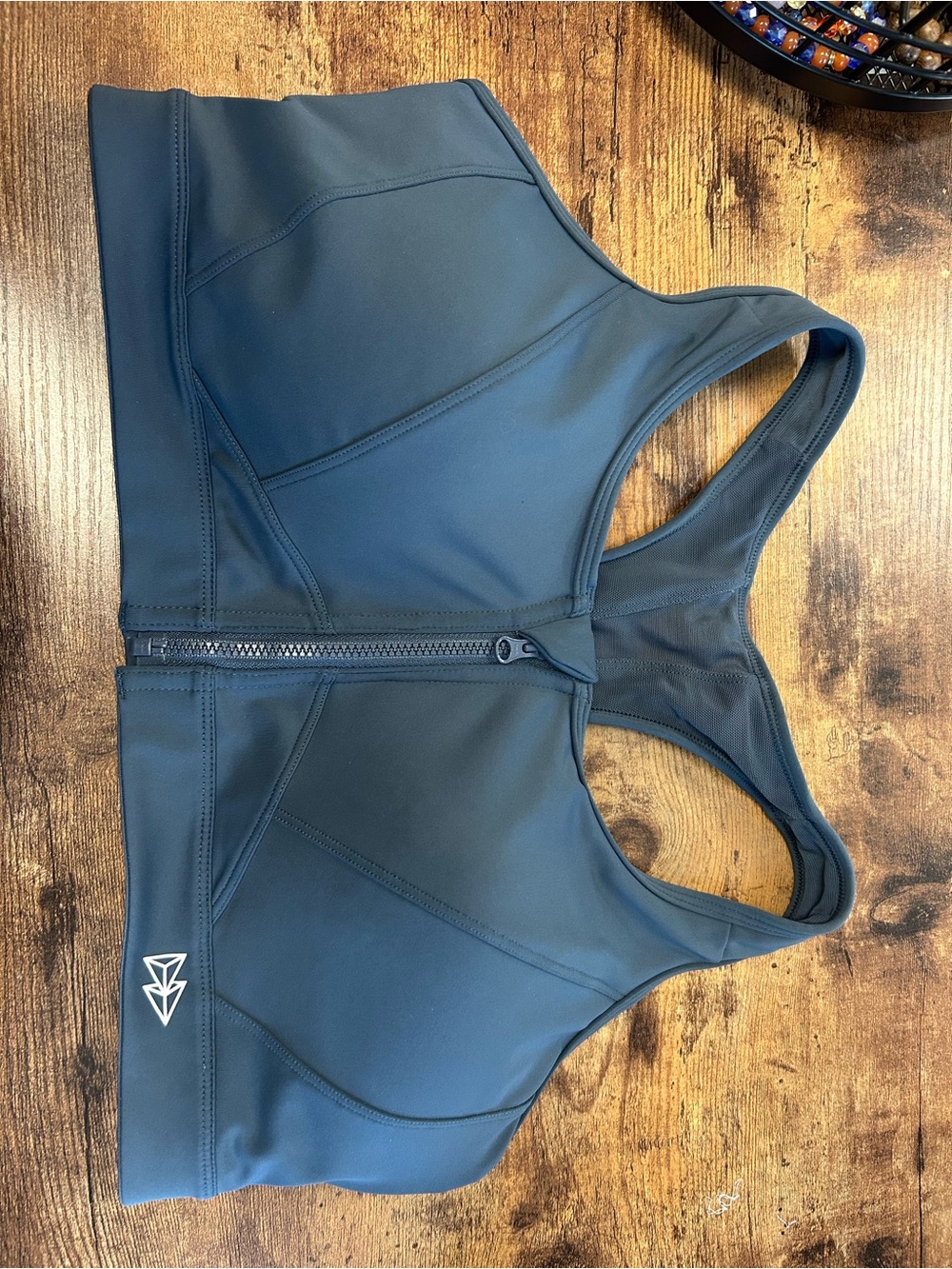 Front-Zip High-Support Sports Yvette size XL